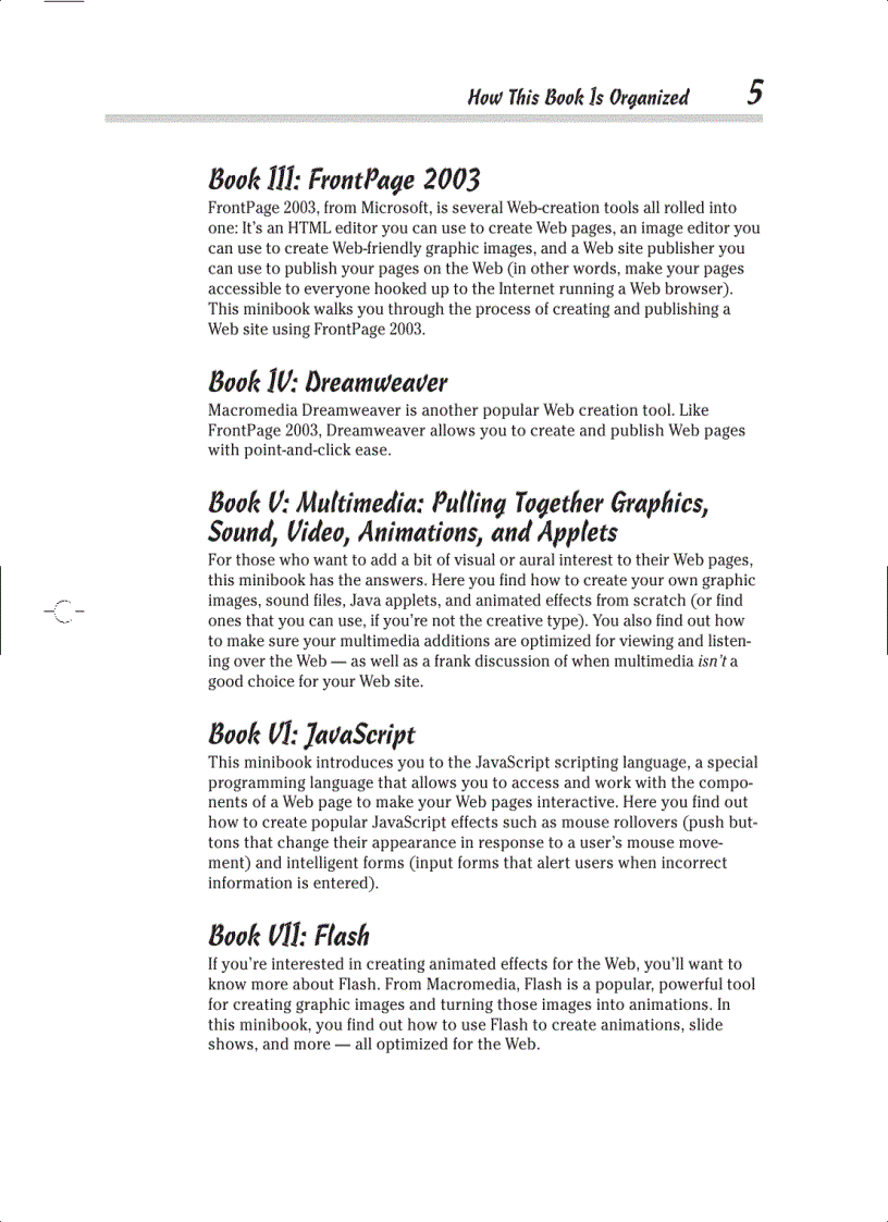 image for page Creating Web Pages All in One Desk Reference For Dummies
