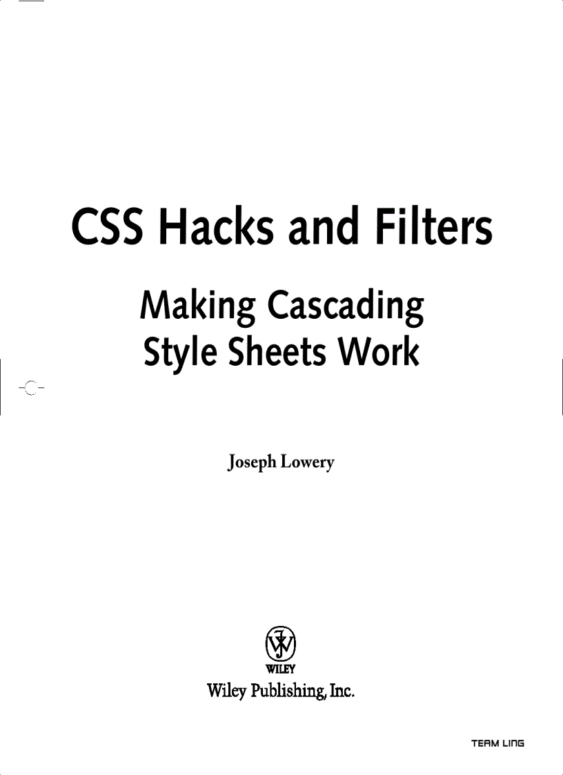 image for page CSS Hacks and Filters Making Cascading Stylesheets Work