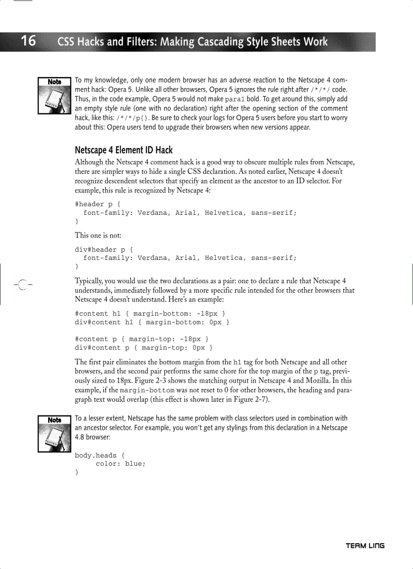 image for page CSS Hacks and Filters Making Cascading Stylesheets Work