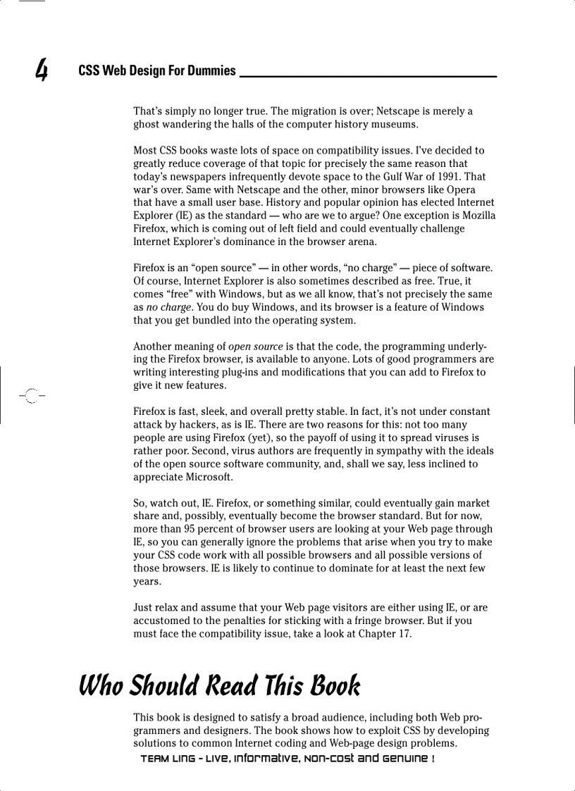 image for page CSS Web Design For Dummies