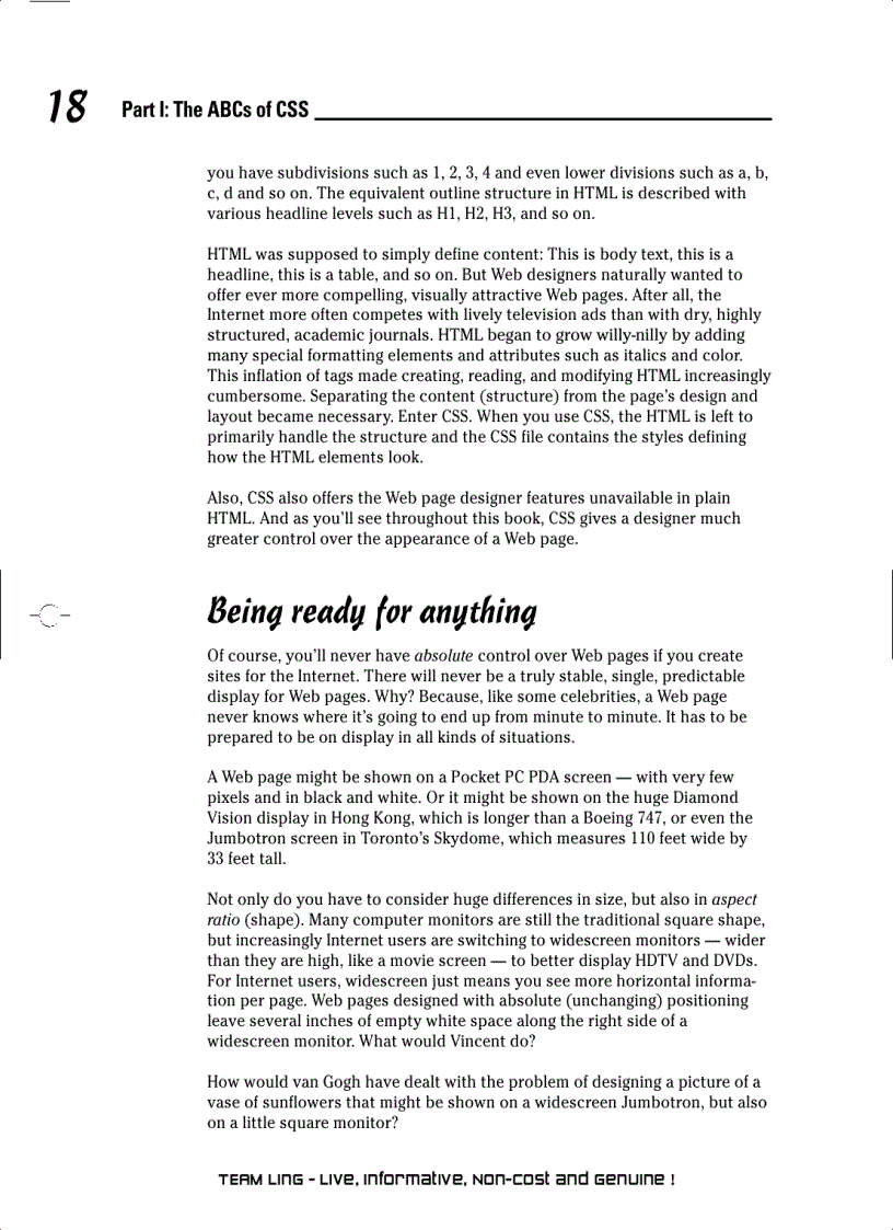 image for page CSS Web Design For Dummies