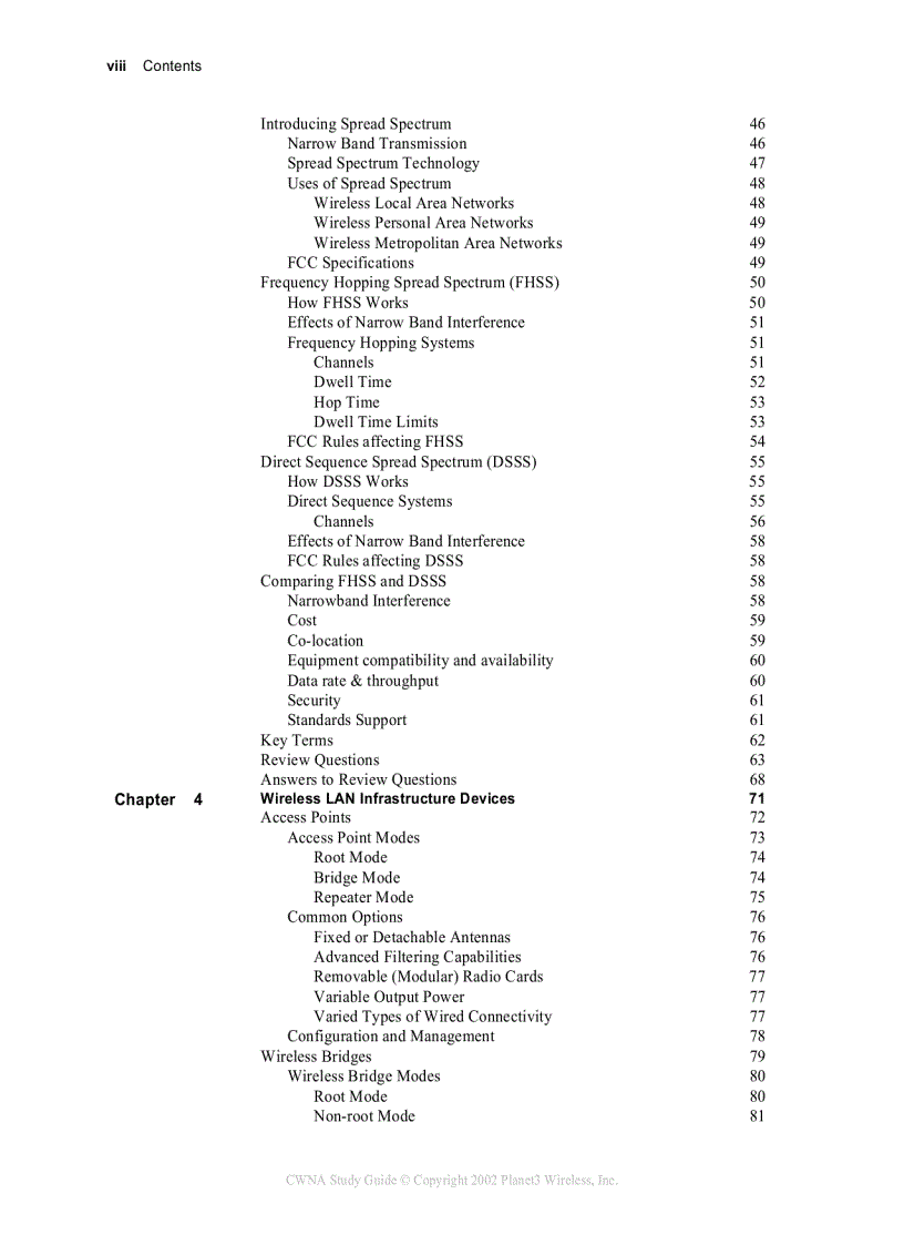 image for page CWNA Certified Wireless Network Administrator Official Study Guide Exam PW0 100