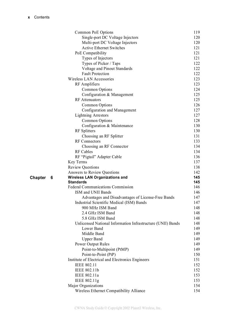 image for page CWNA Certified Wireless Network Administrator Official Study Guide Exam PW0 100