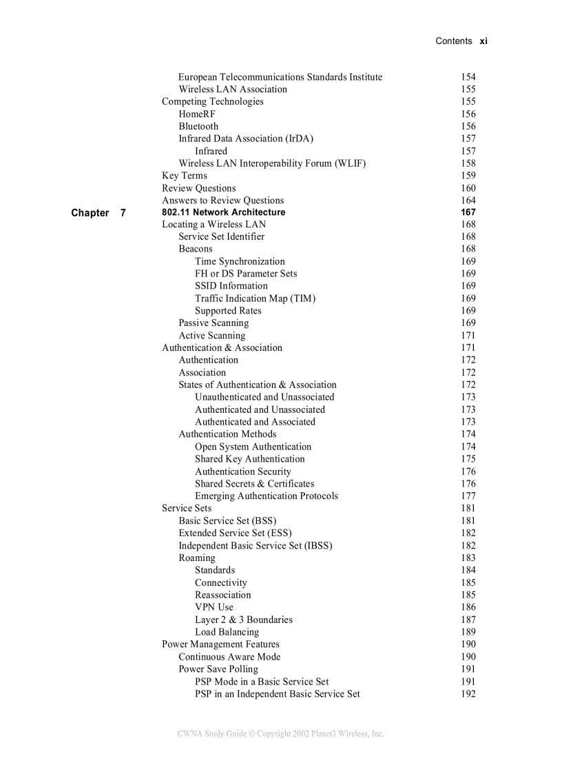 image for page CWNA Certified Wireless Network Administrator Official Study Guide Exam PW0 100