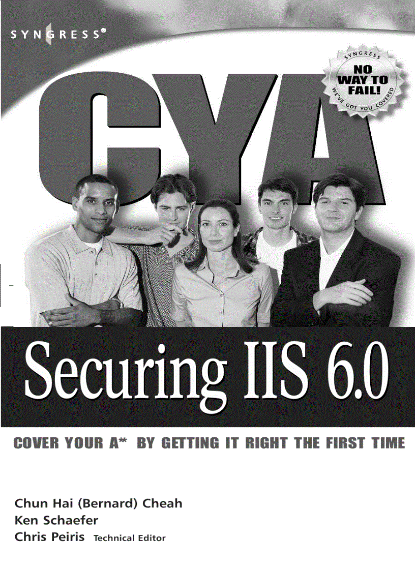 image for page CYA Securing IIS 6 0