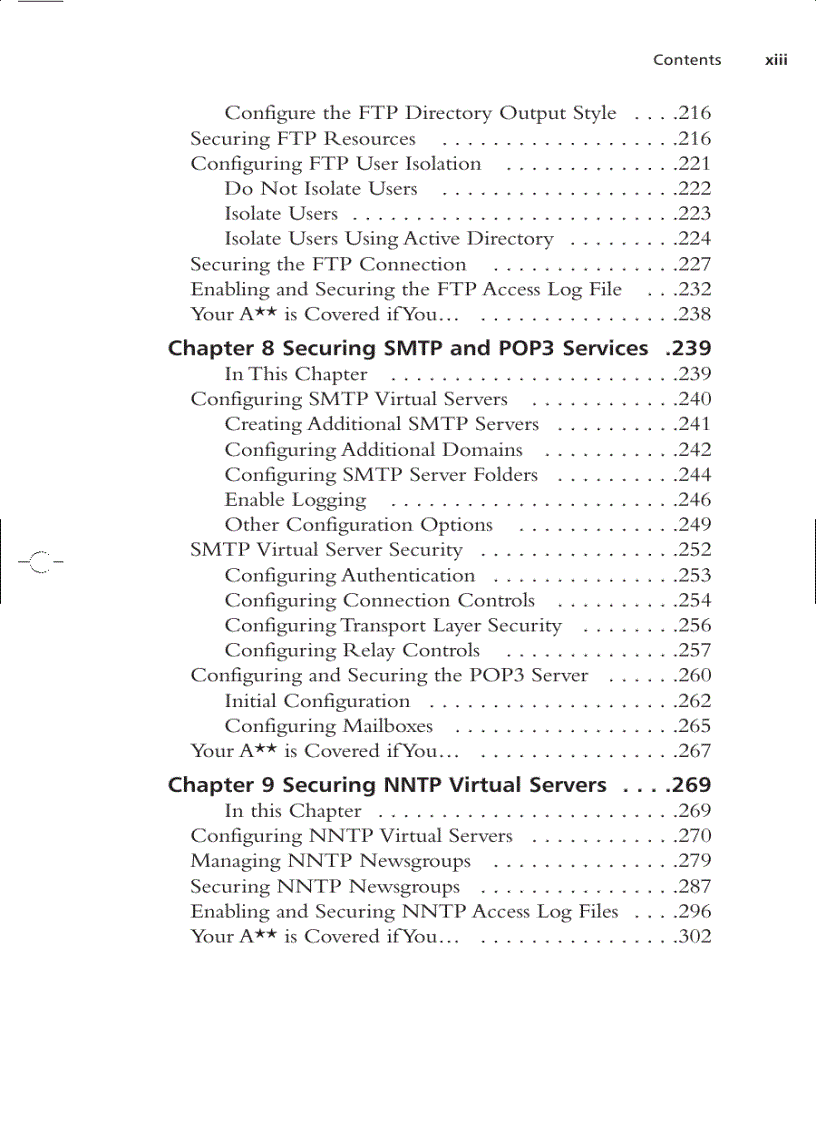 image for page CYA Securing IIS 6 0