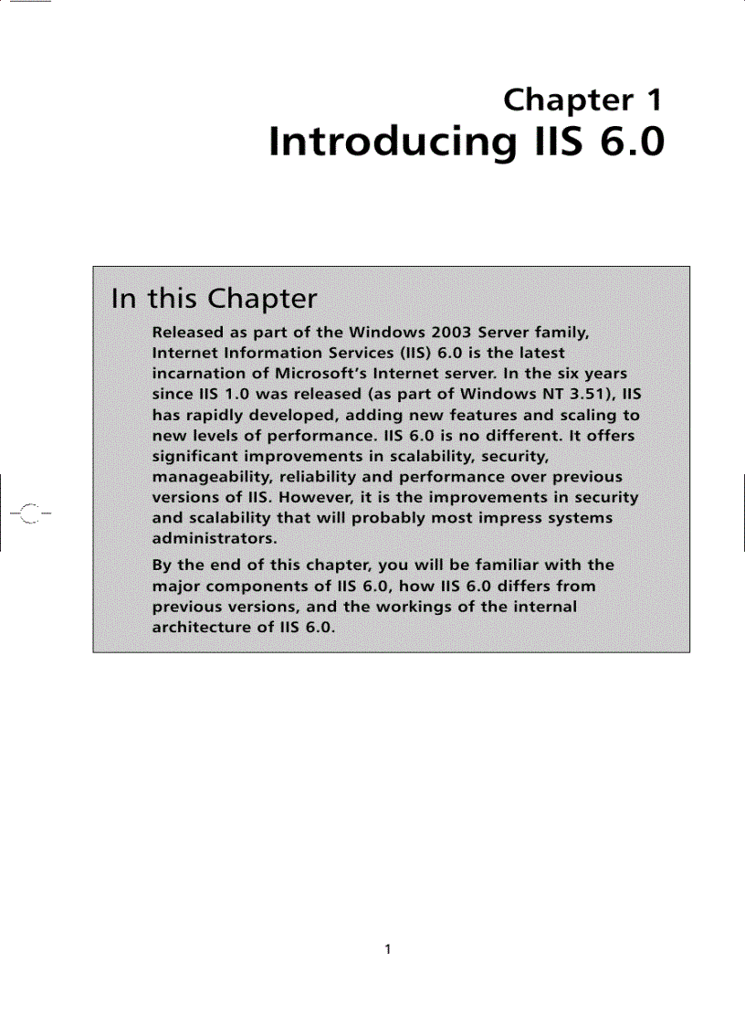image for page CYA Securing IIS 6 0
