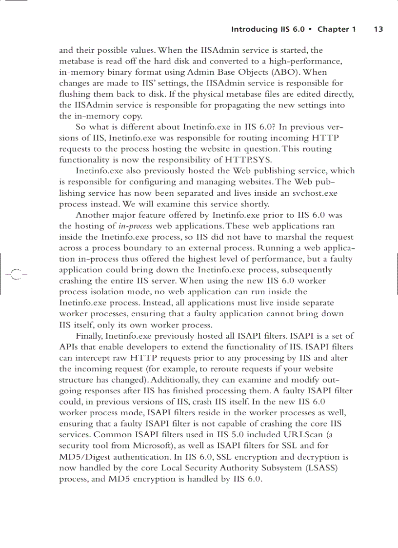 image for page CYA Securing IIS 6 0