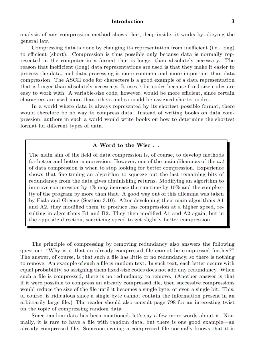 image for page Data Compression The Complete Reference
