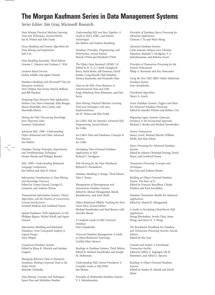 image for page Data Mining Practical Machine Learning Tools and Techniques Second Edition
