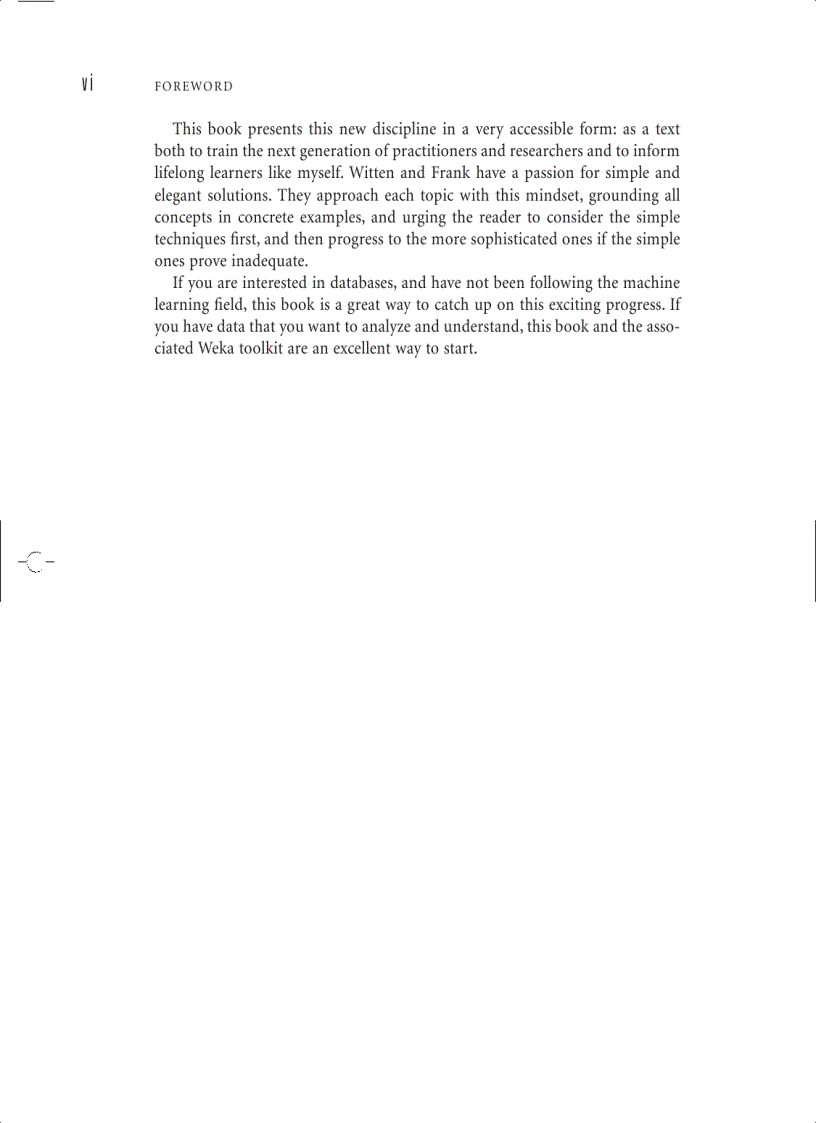 image for page Data Mining Practical Machine Learning Tools and Techniques Second Edition