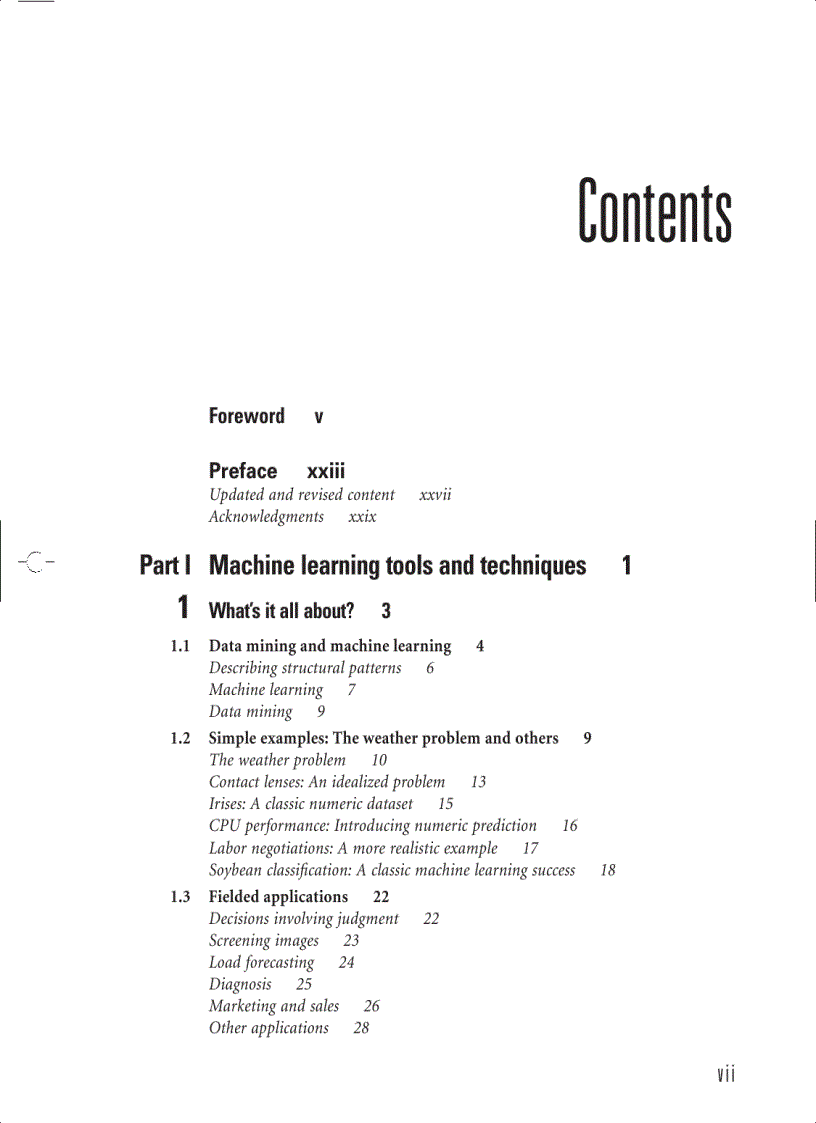 image for page Data Mining Practical Machine Learning Tools and Techniques Second Edition