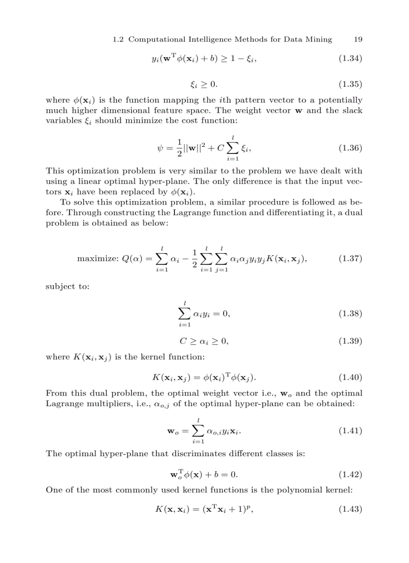 image for page Data Mining with Computational Intelligence