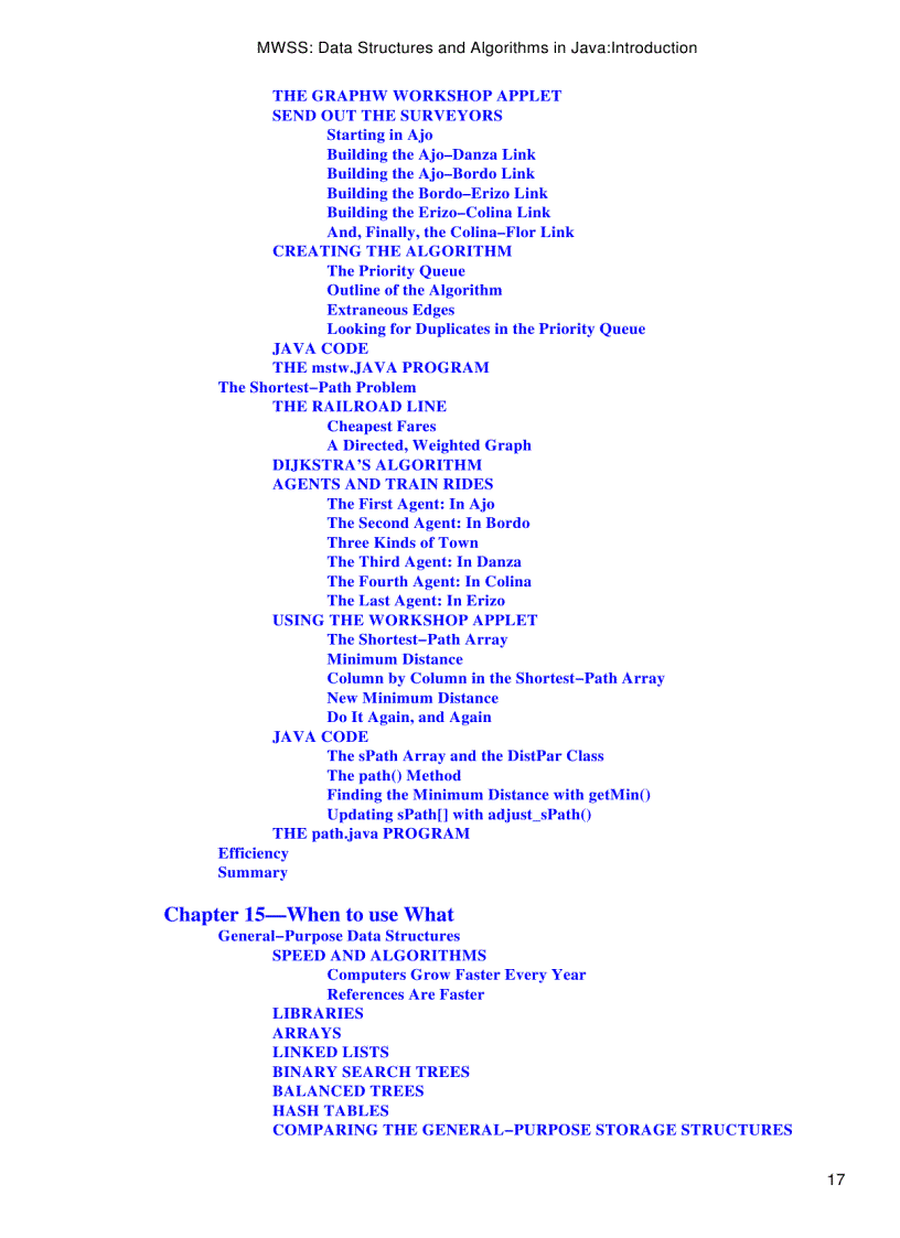 image for page Data Structures and Algorithms in Java 2nd Edition