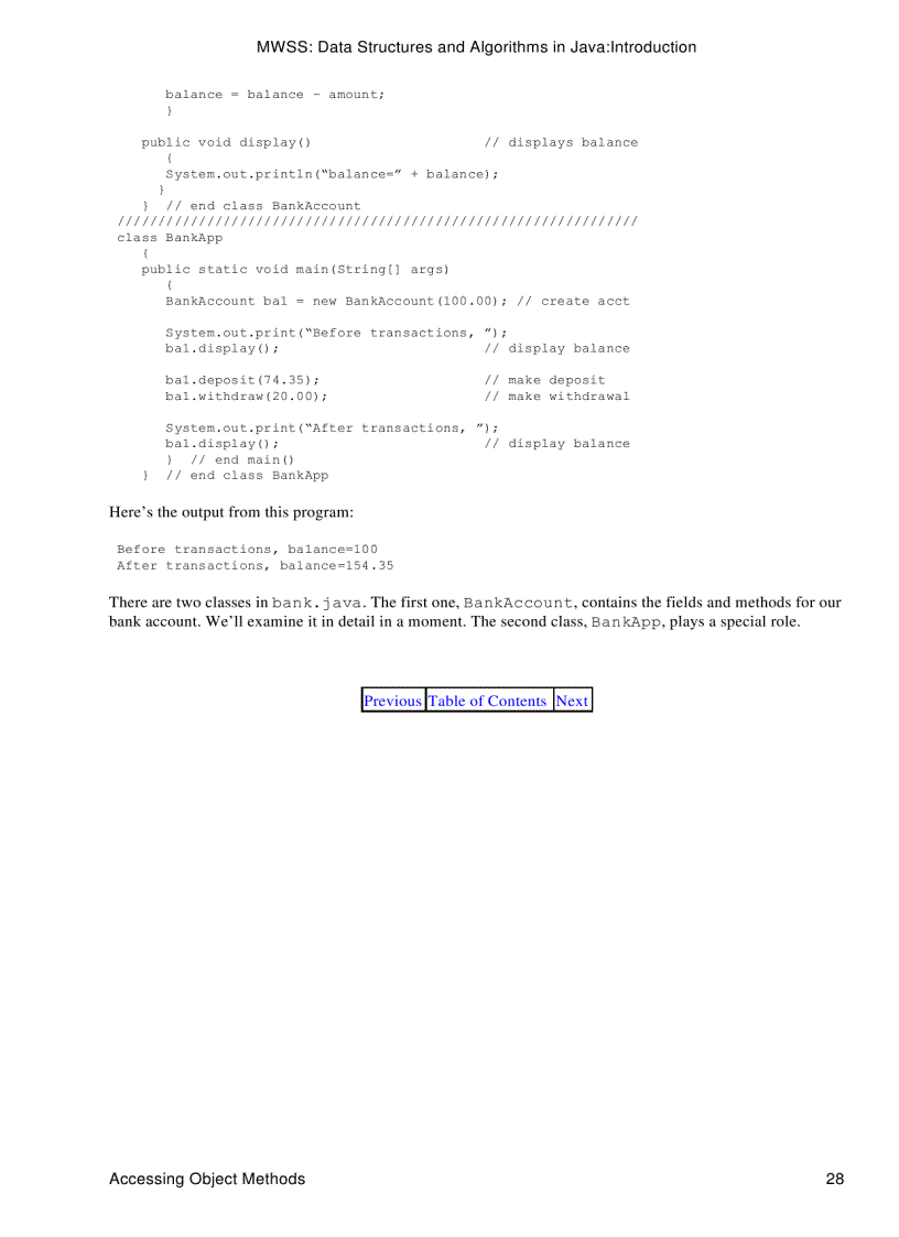 image for page Data Structures and Algorithms in Java 2nd Edition
