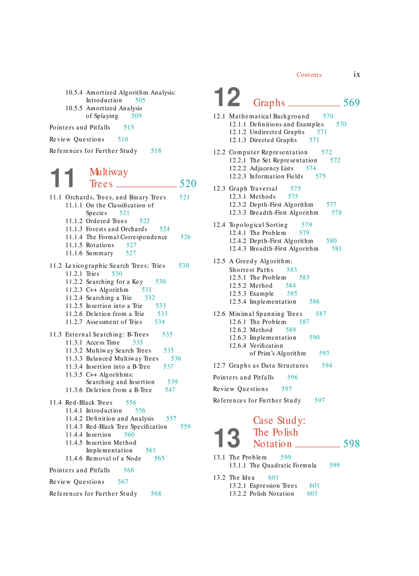 image for page Data Structures and Program Design in C