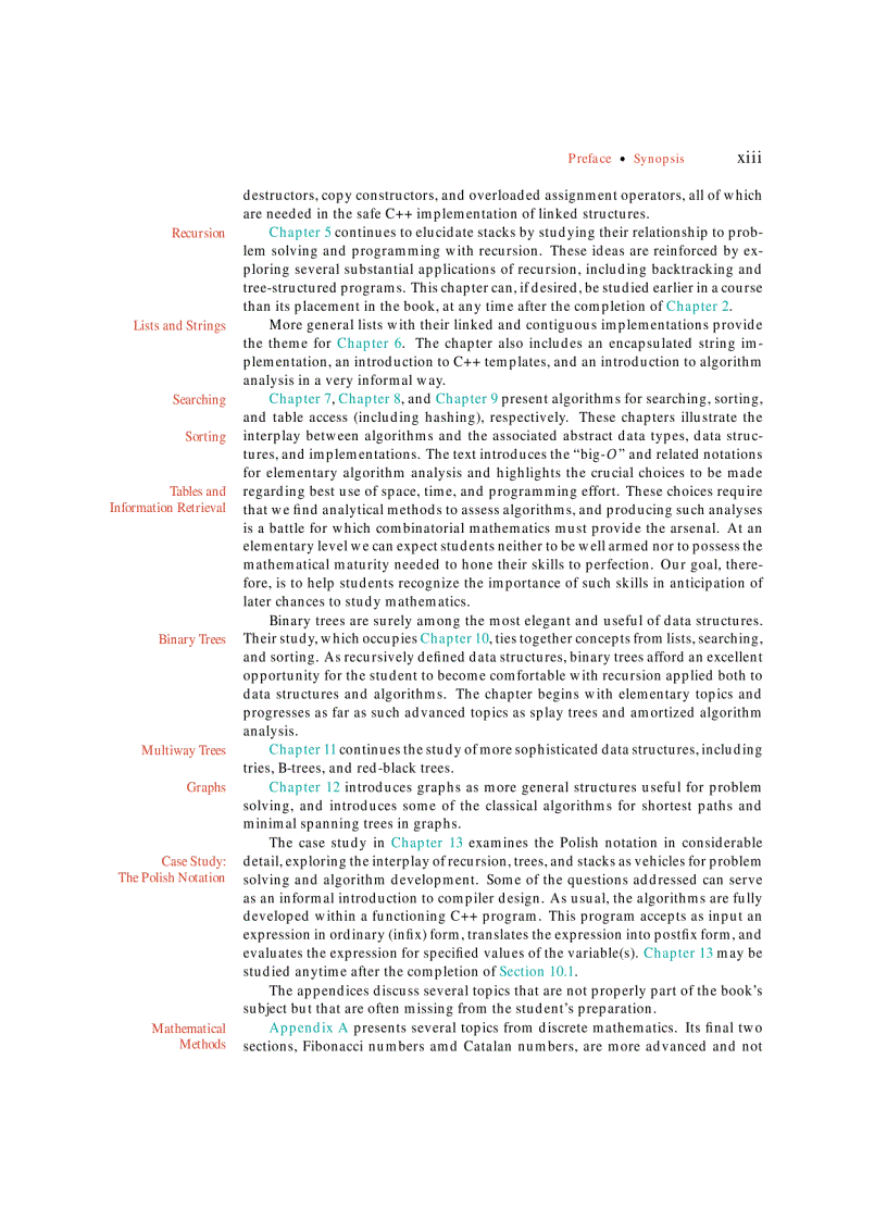 image for page Data Structures and Program Design in C