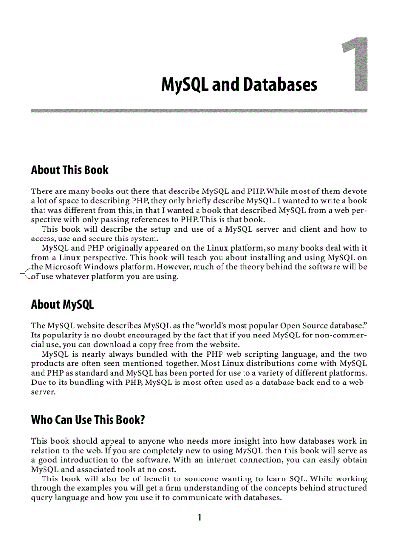 image for page Database Design Manual using MySQL for Windows