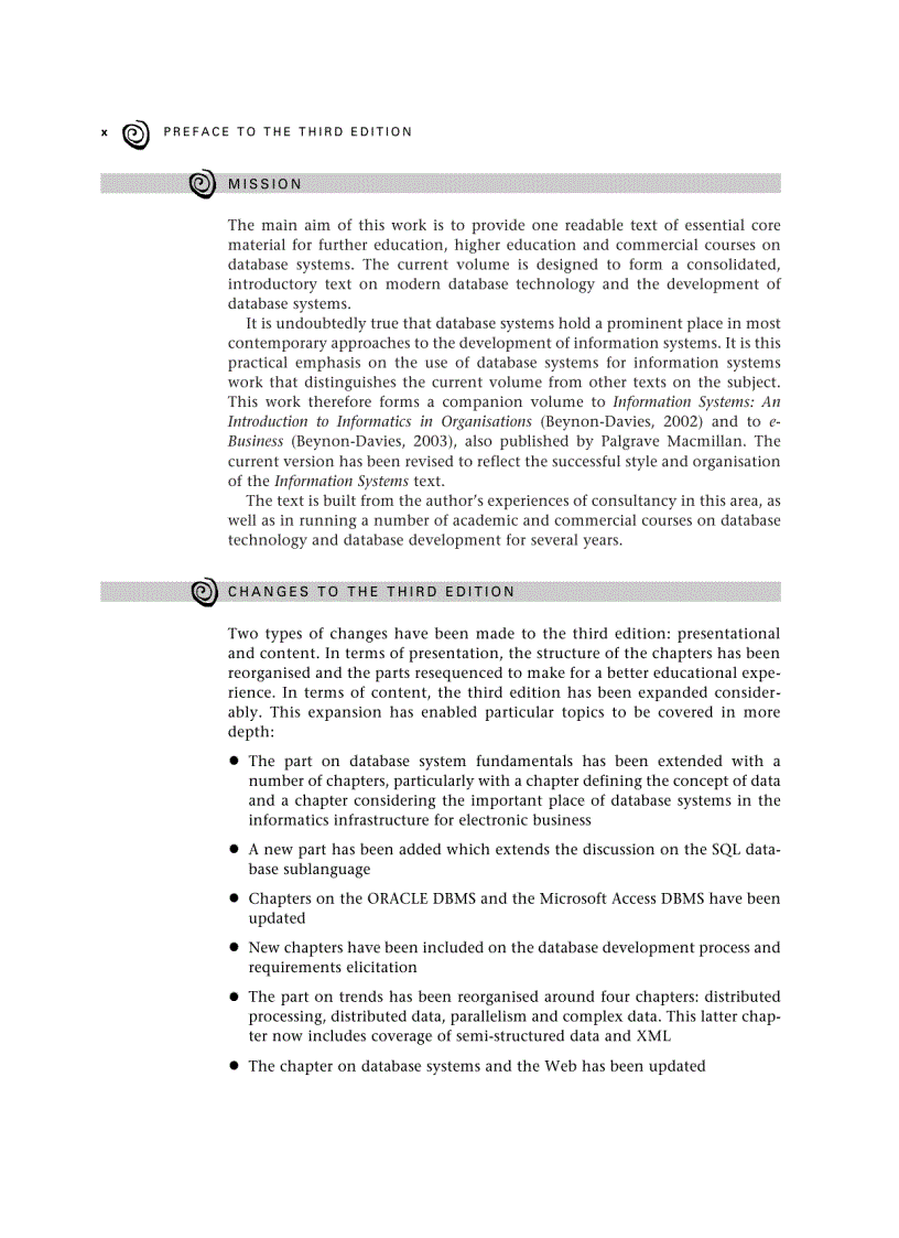 image for page Database Systems