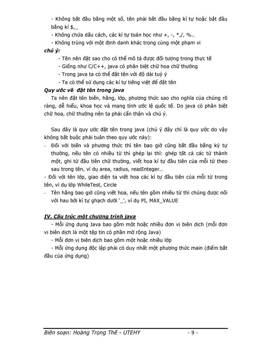 image for page Đề Cương Bài Giảng JAVA Cơ Sở