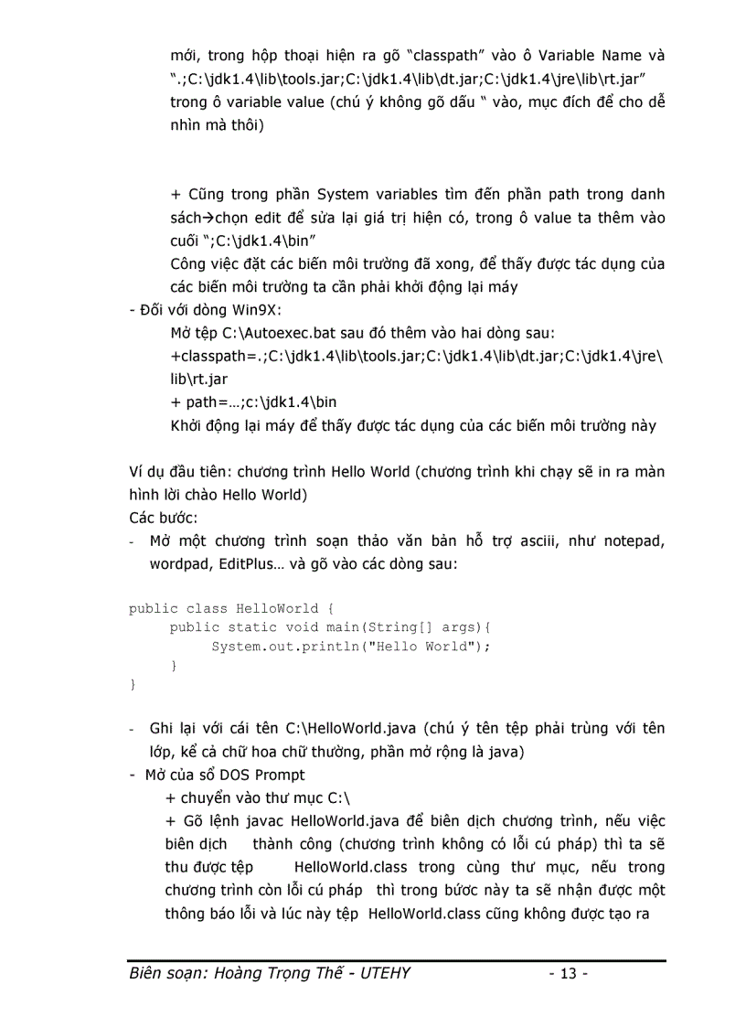 image for page Đề Cương Bài Giảng JAVA Cơ Sở