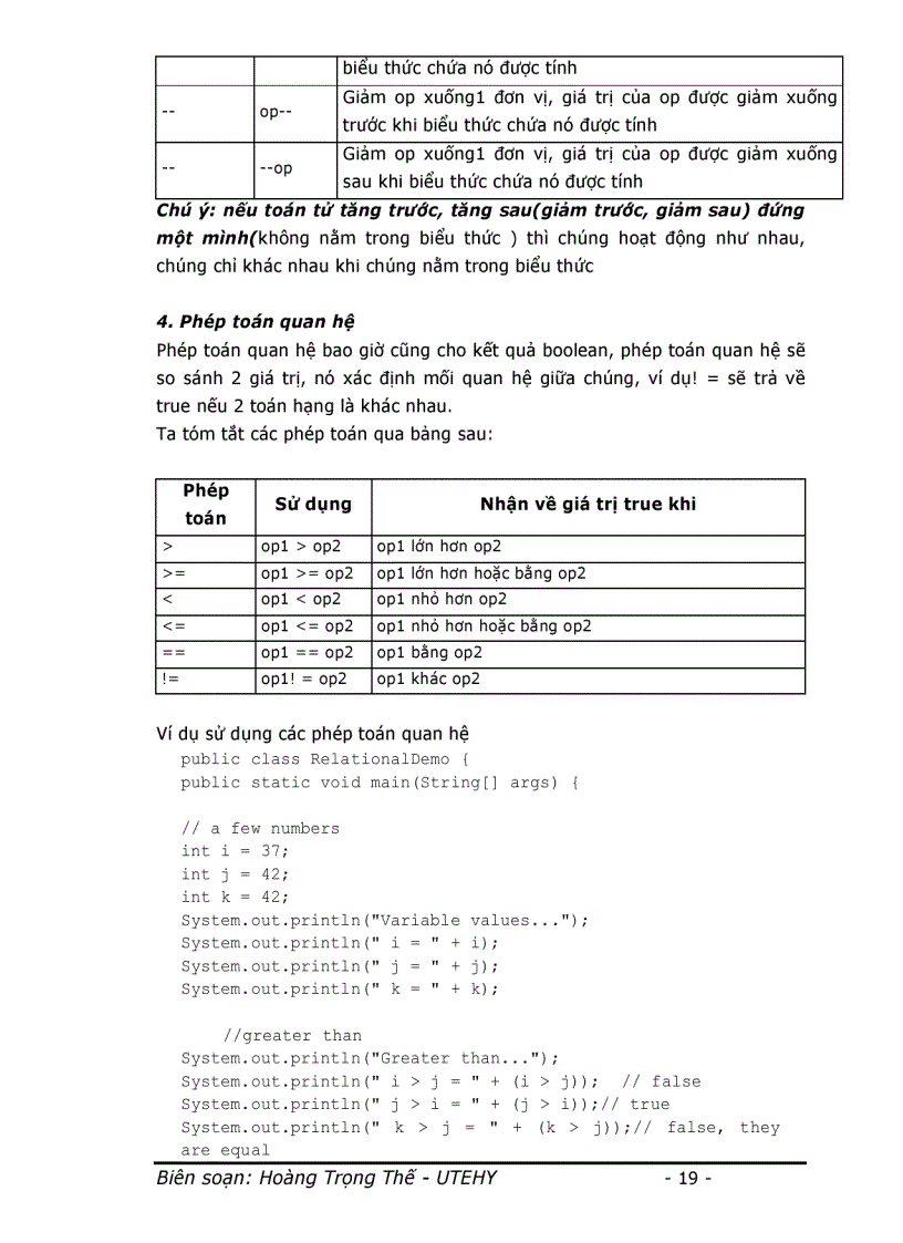image for page Đề Cương Bài Giảng JAVA Cơ Sở