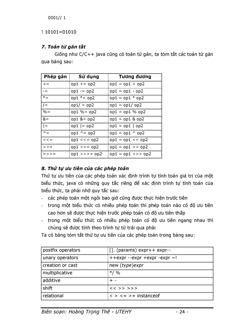 image for page Đề Cương Bài Giảng JAVA Cơ Sở