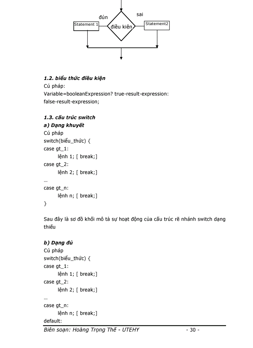 image for page Đề Cương Bài Giảng JAVA Cơ Sở