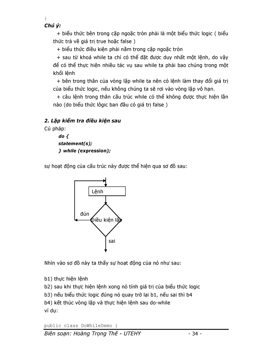 image for page Đề Cương Bài Giảng JAVA Cơ Sở