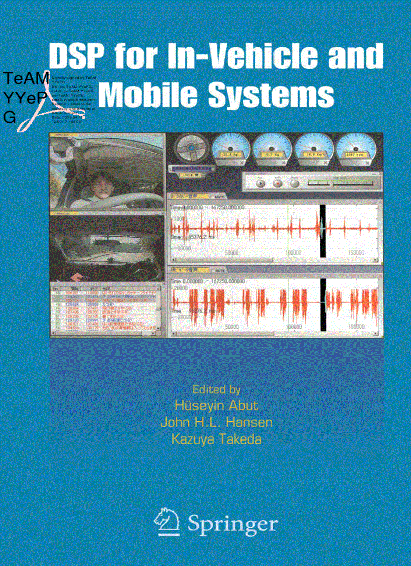 image for page DSP for In Vehicle and Mobile Systems