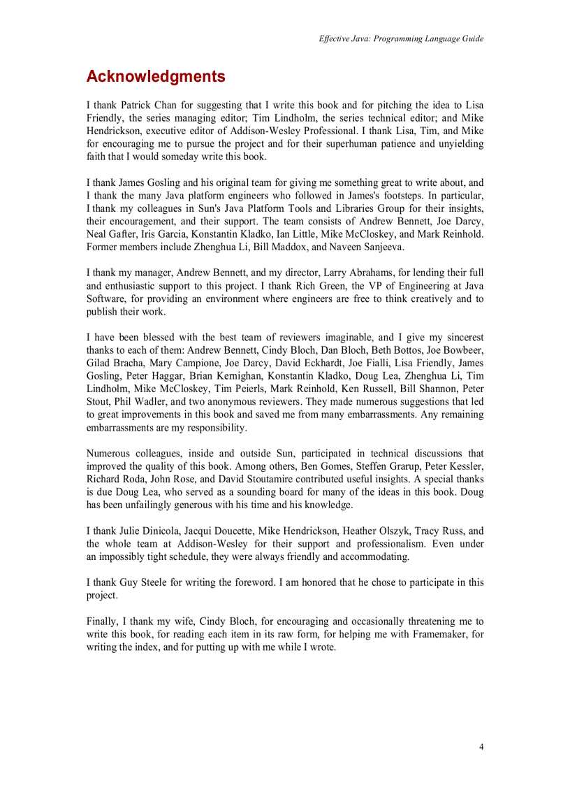 image for page Effective Java Programming Language Guide