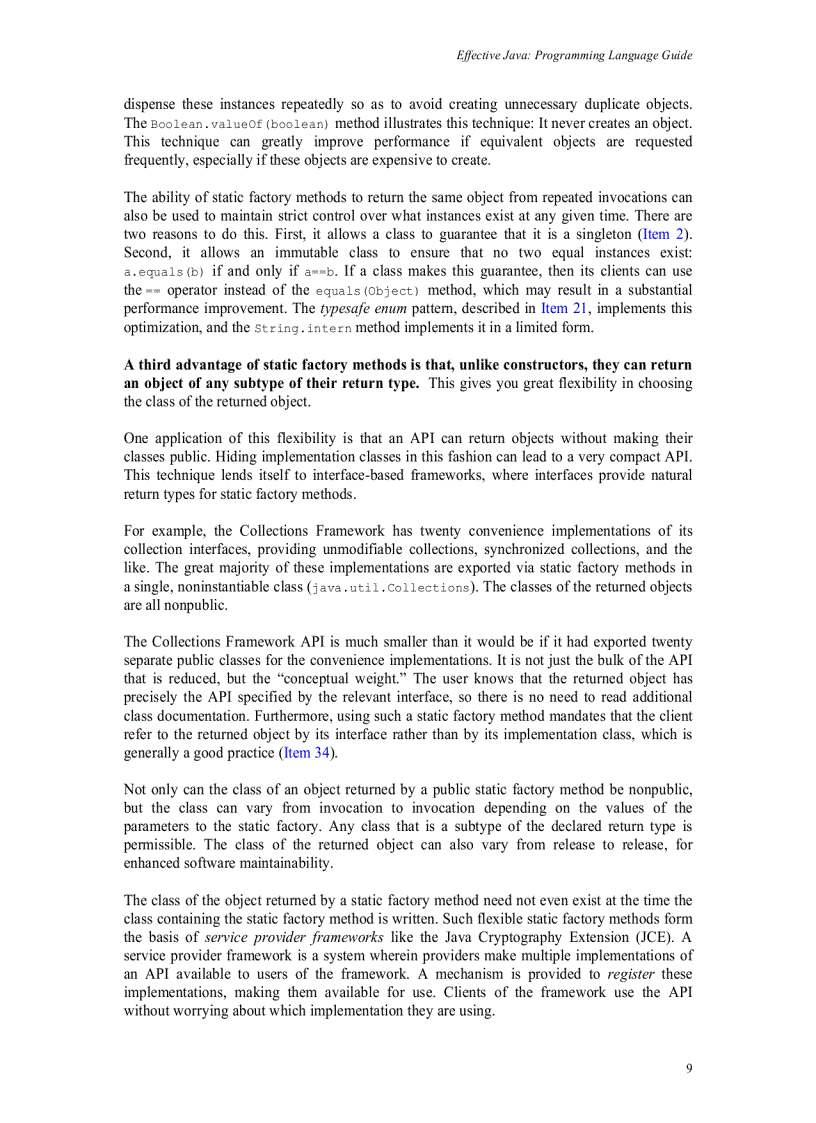 image for page Effective Java Programming Language Guide