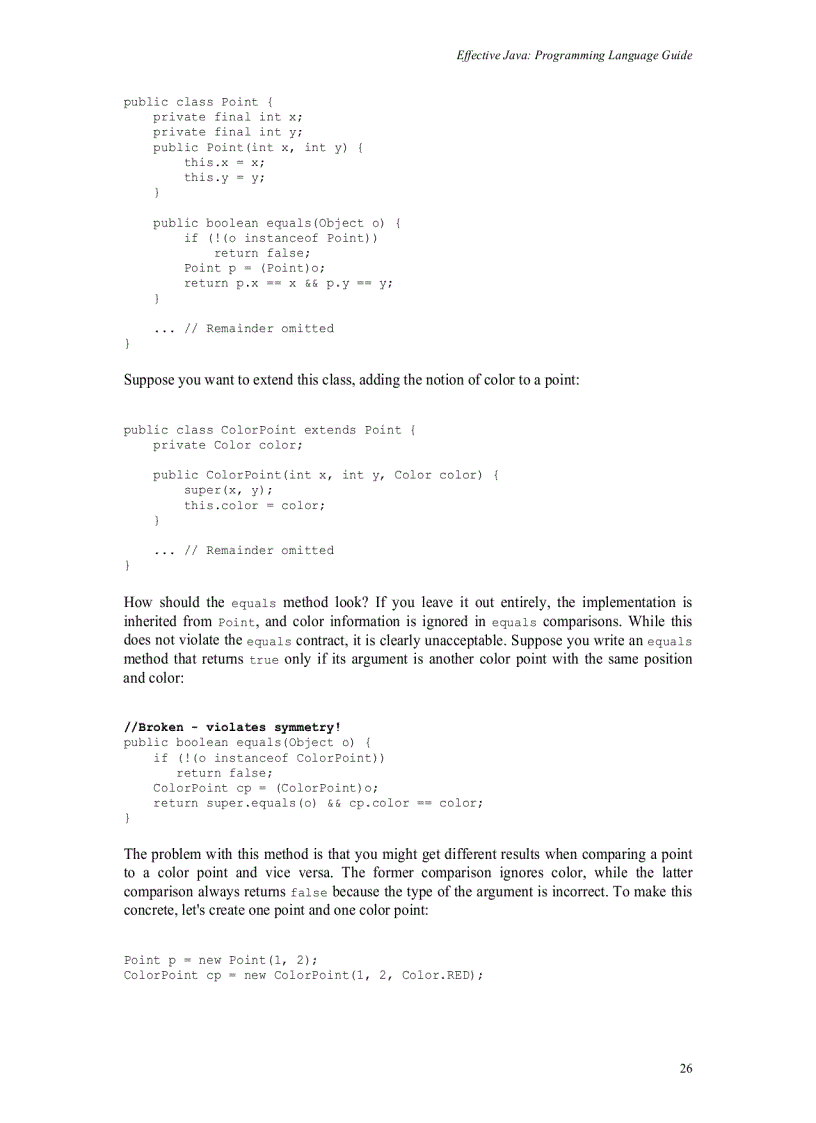 image for page Effective Java Programming Language Guide