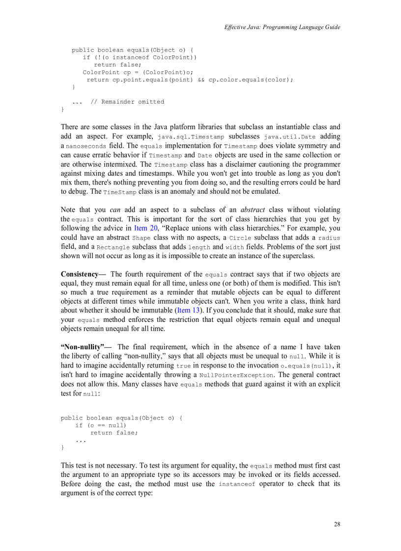 image for page Effective Java Programming Language Guide
