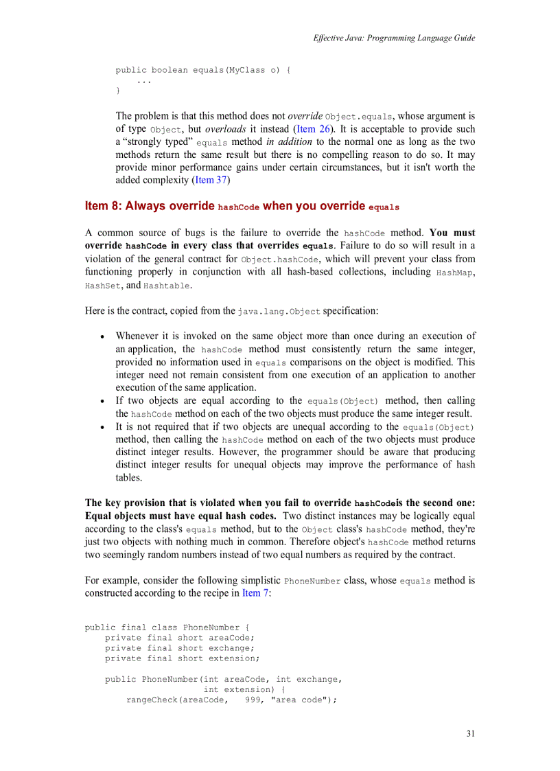 image for page Effective Java Programming Language Guide