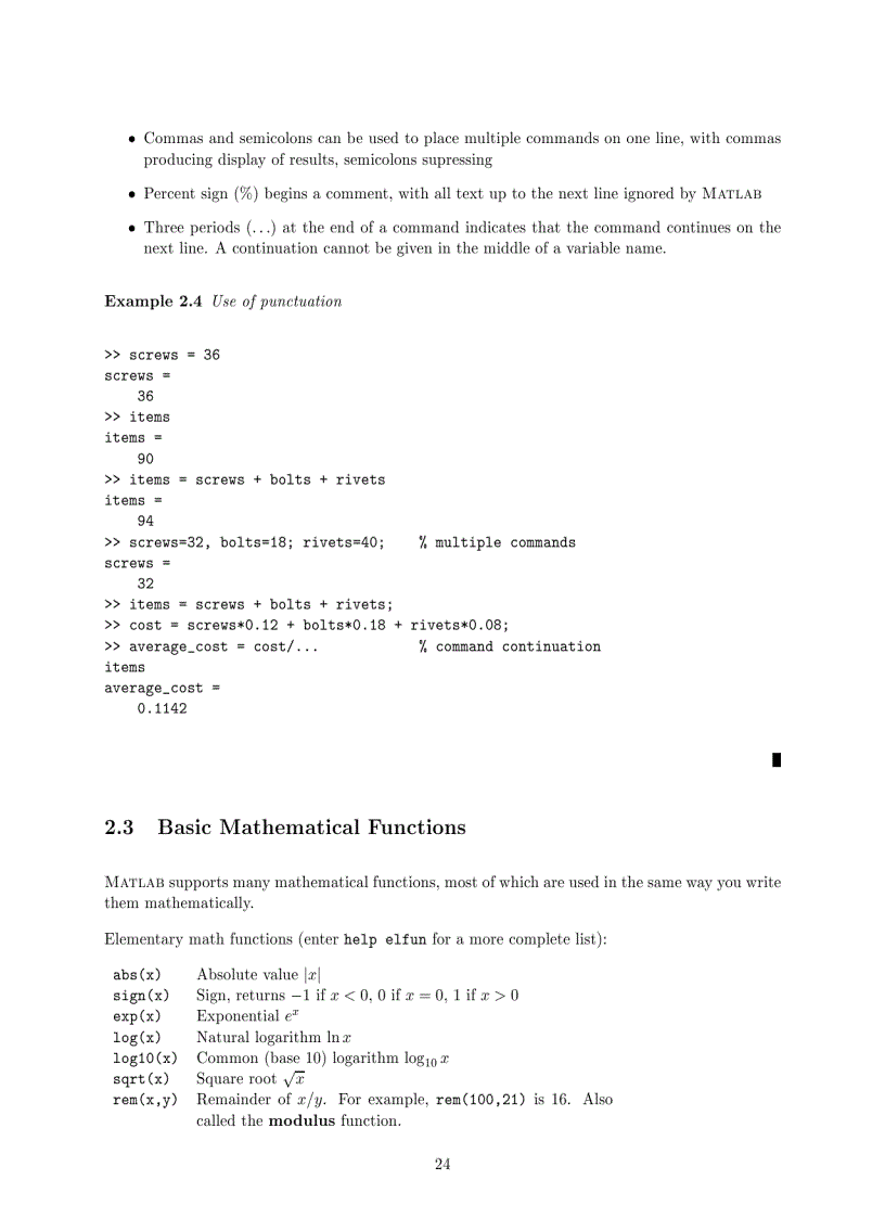 image for page Engineering Matlab Programming