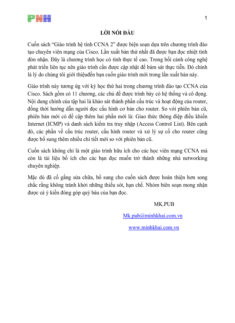 image for page Giáo trình CCNA tập 2 3 4
