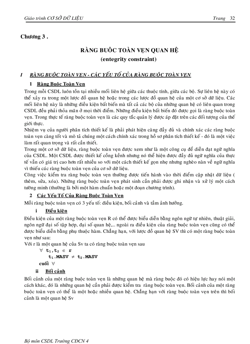 image for page Giáo Trình Cơ Sở Dữ Liệu