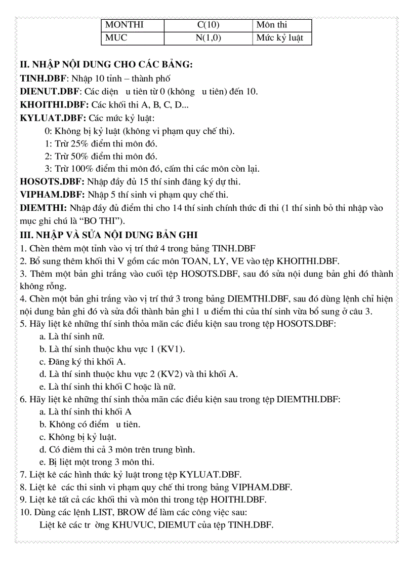 image for page Giáo Trình Foxpro Toàn Tập