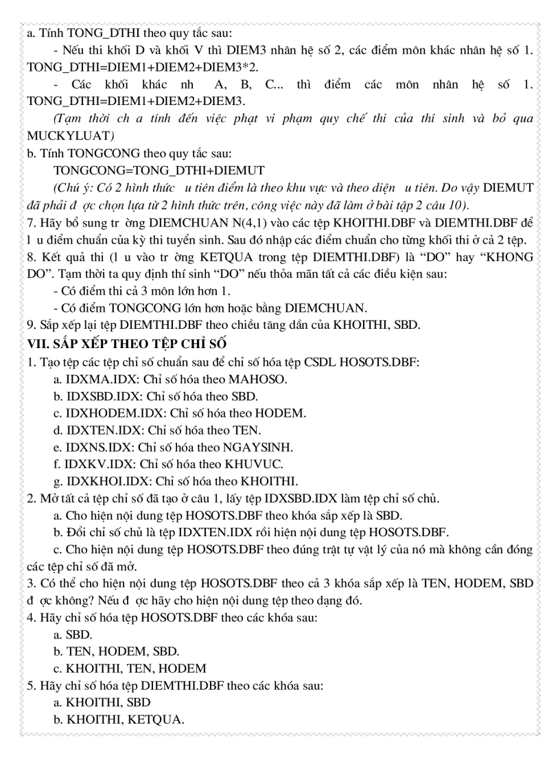 image for page Giáo Trình Foxpro Toàn Tập