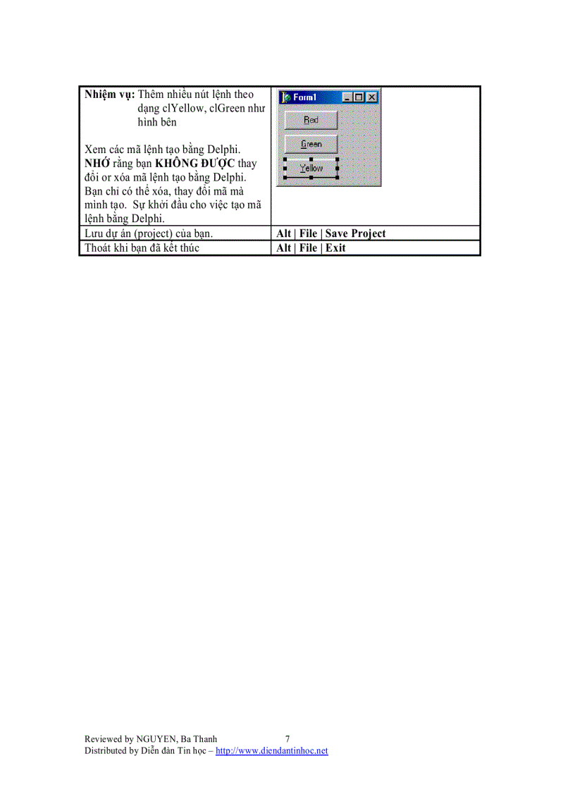 image for page Giáo Trình Hướng Dẫn Lập Trình Delphi