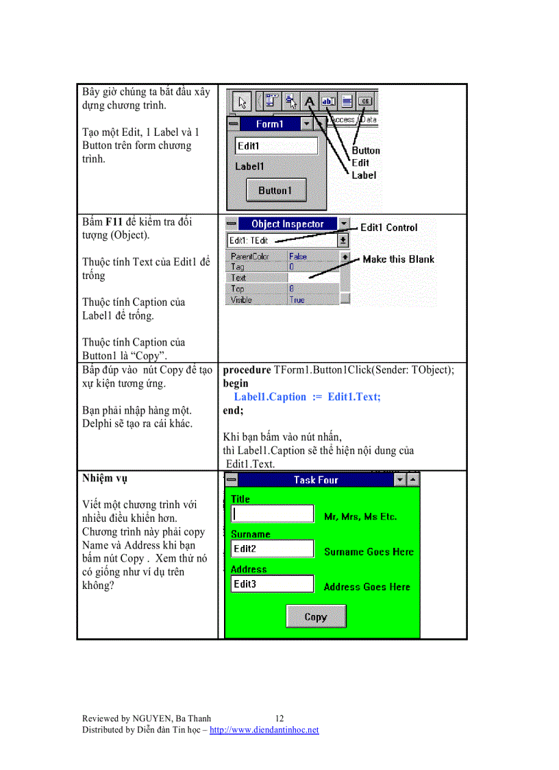 image for page Giáo Trình Hướng Dẫn Lập Trình Delphi