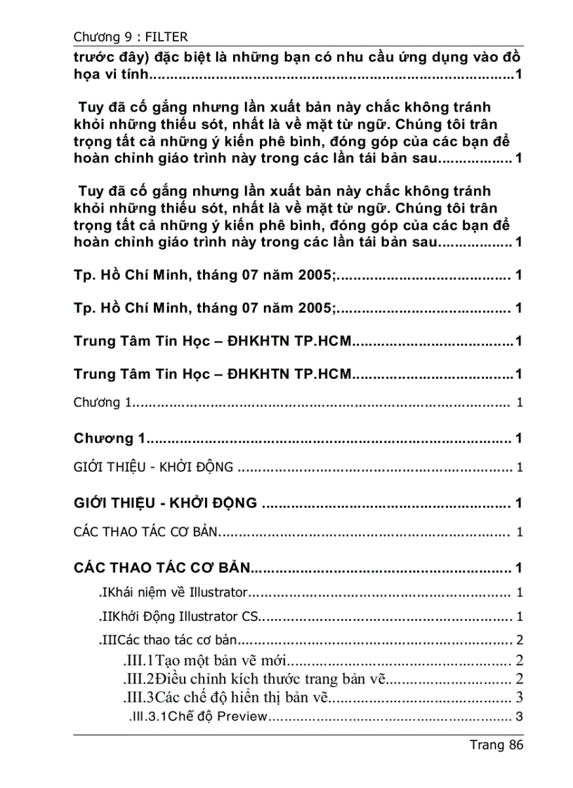 image for page Giao trinh Illustrator