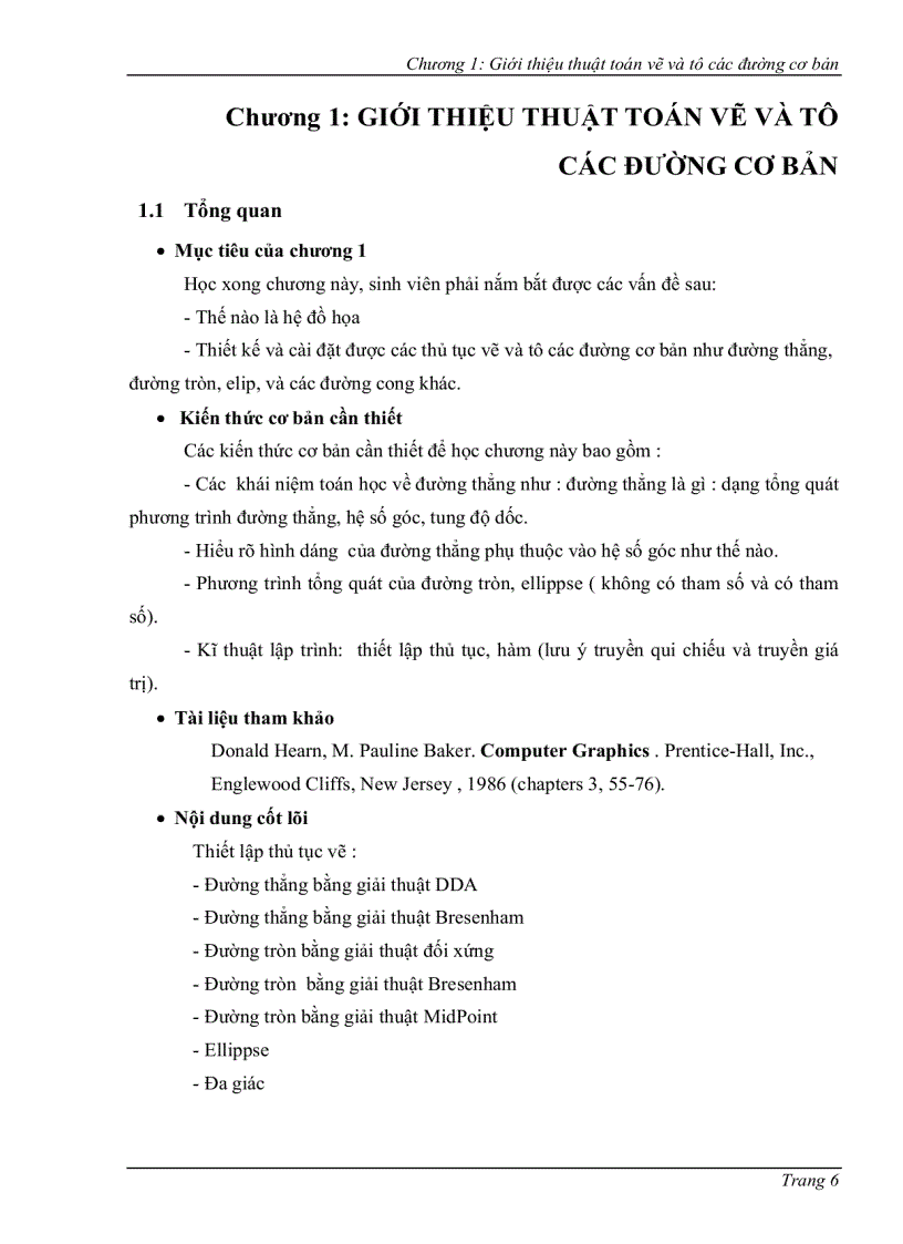 image for page Giáo Trình Kỹ Thuật Đồ Họa