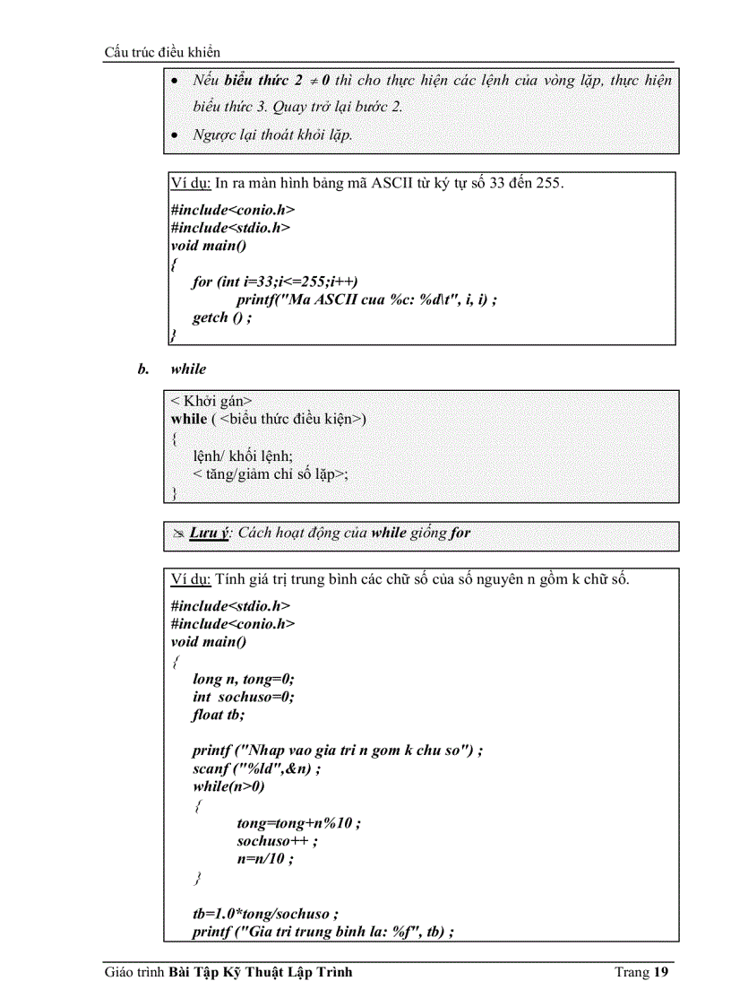 image for page Giáo Trình Kỹ Thuật Lập Trình C