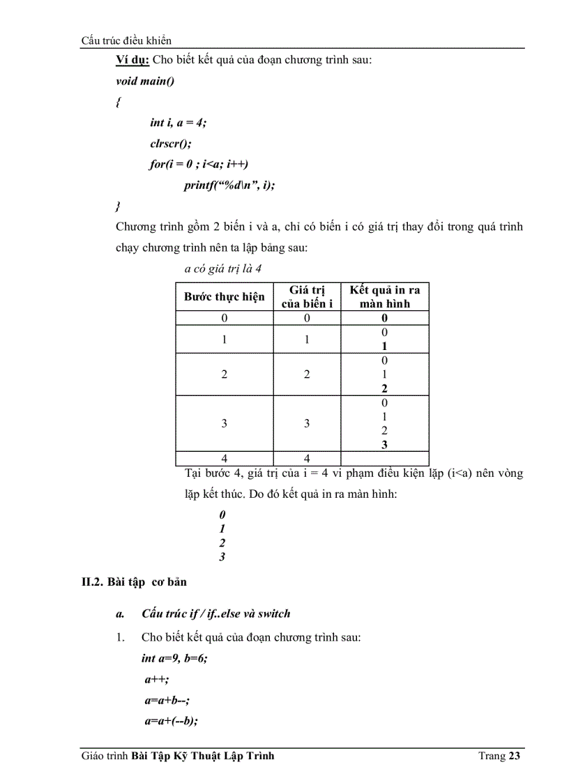 image for page Giáo Trình Kỹ Thuật Lập Trình C