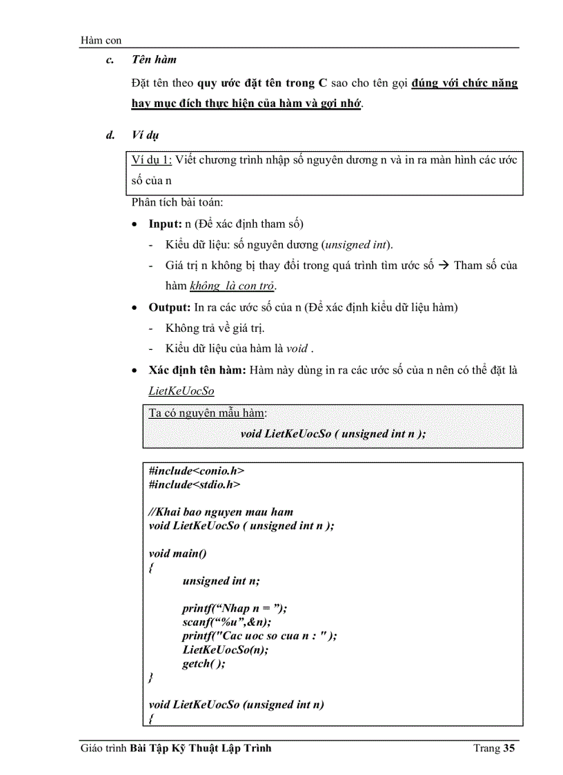 image for page Giáo Trình Kỹ Thuật Lập Trình C