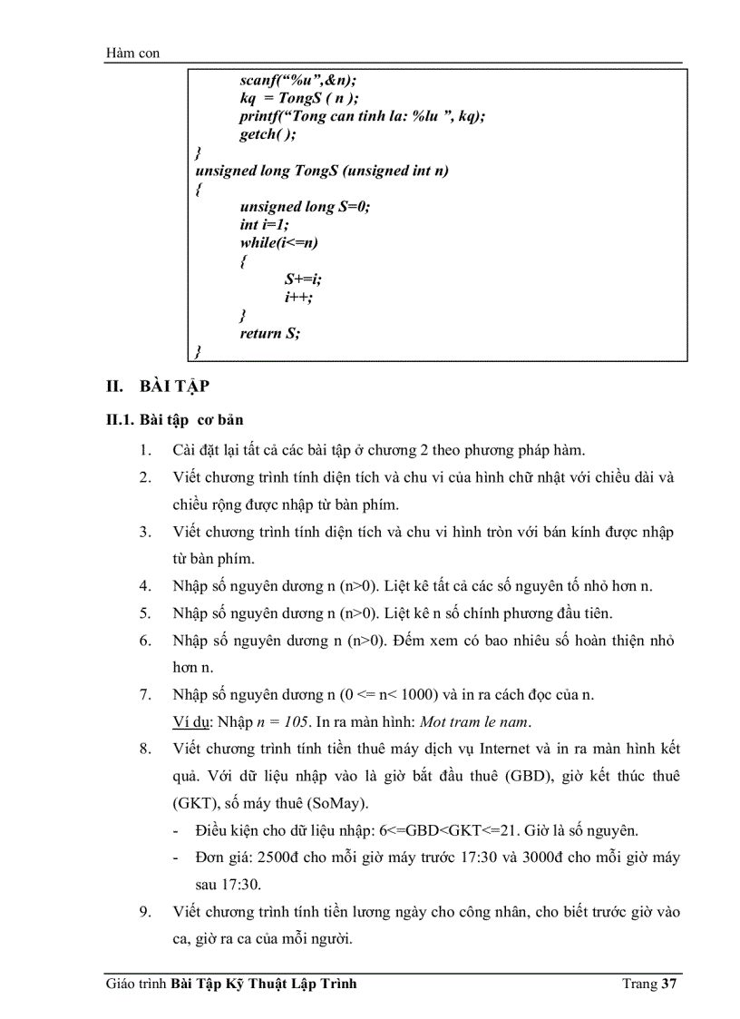 image for page Giáo Trình Kỹ Thuật Lập Trình C