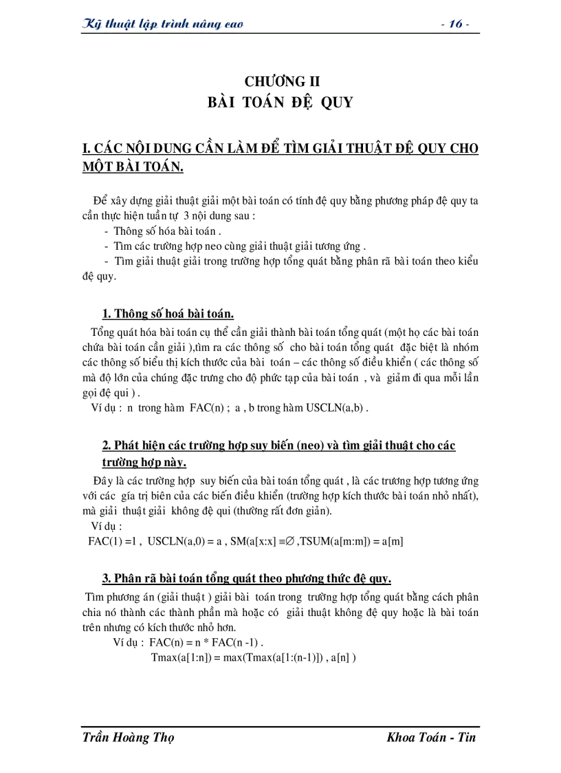 image for page Giáo Trình Kỹ Thuật Lập Trình Nâng Cao